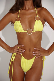 The Five Ring Bikini Set - Yellow